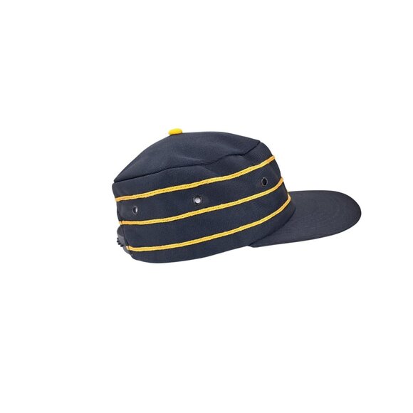 Vintage Pittsburgh Pirates Snapback Hat Stripe Original MLB Painter Pillbox YA - Picture 2 of 11